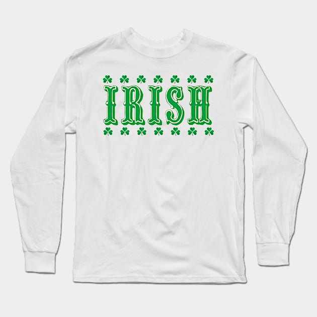 IRISH Long Sleeve T-Shirt by ARTWORKandBEYOND